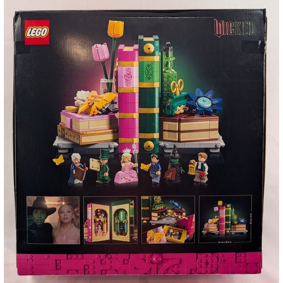 New The LEGO Glinda & Elphaba Bookends (75691) - Picture 5 of 9